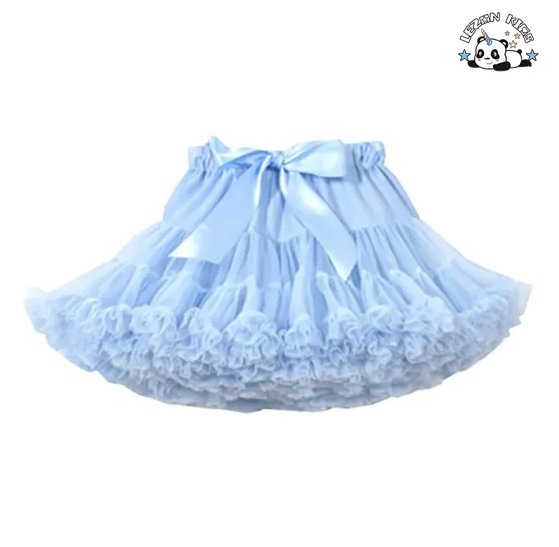 LEZONKIDS - Customizable Girls' Gauze Skirt Cake Dress Puffy Skirt Tutu Children's Princess Gauze Skirt